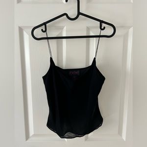 Ralph Lauren Tank Top with Beaded Straps - Medium